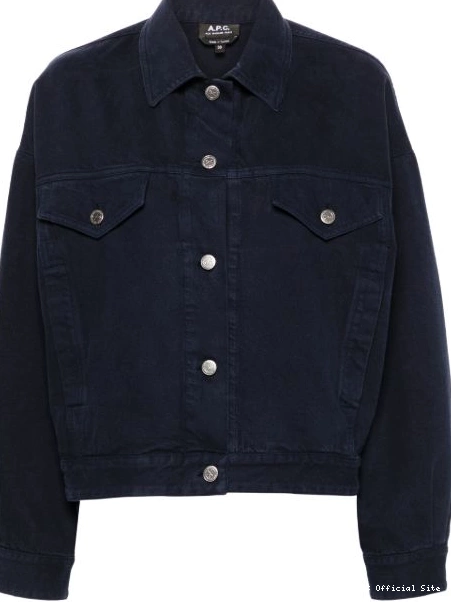 denim Women A.P.C. Cally jacket 0426